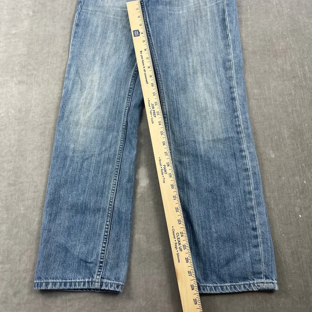 Levi 514 Mens 29x30 Blue Jeans Straight Leg Medium Wash‎ Denim